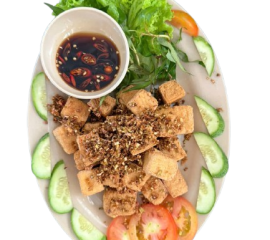 Đậu hủ chiên sả