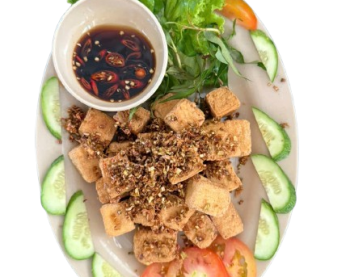 Đậu hủ chiên sả