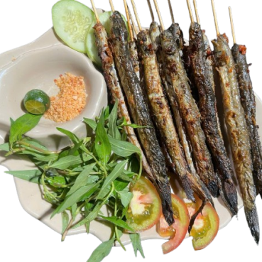 Cá kèo nướng muối ớt