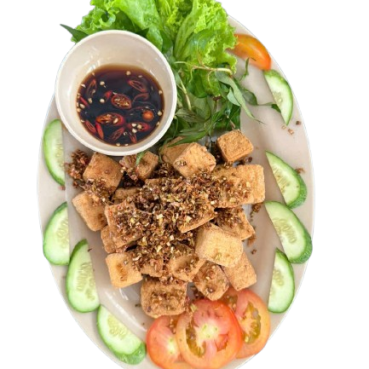 Đậu hủ chiên sả