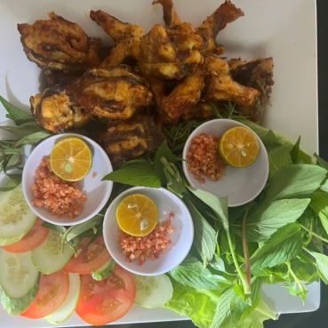 Chạch lấu nướng muối ớt